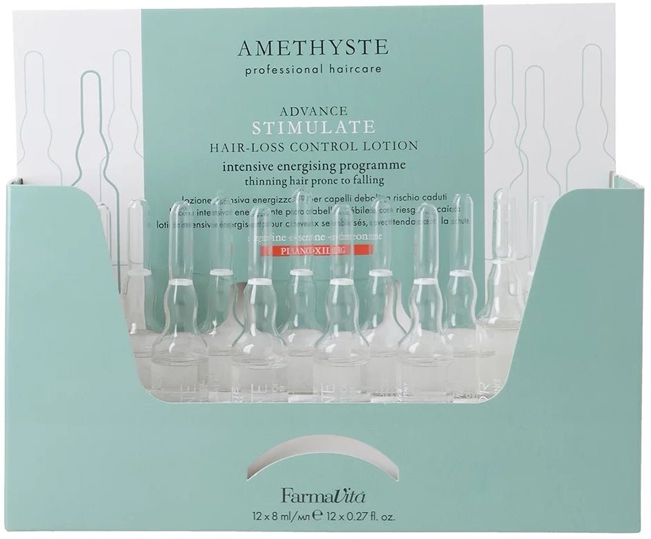 FarmaVita Amethyste Advance Stimulate Hair Loss Control Lotion 12x8ml