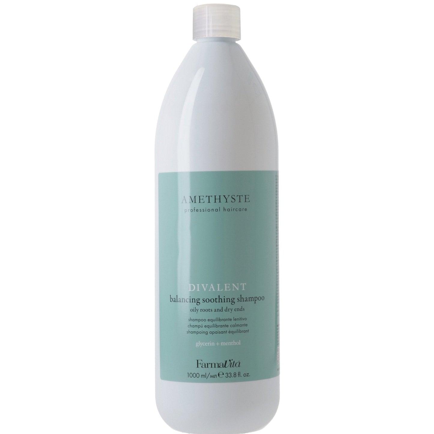 FarmaVita Amethyste Divalent Balancing Soothing Shampoo 1000ml
