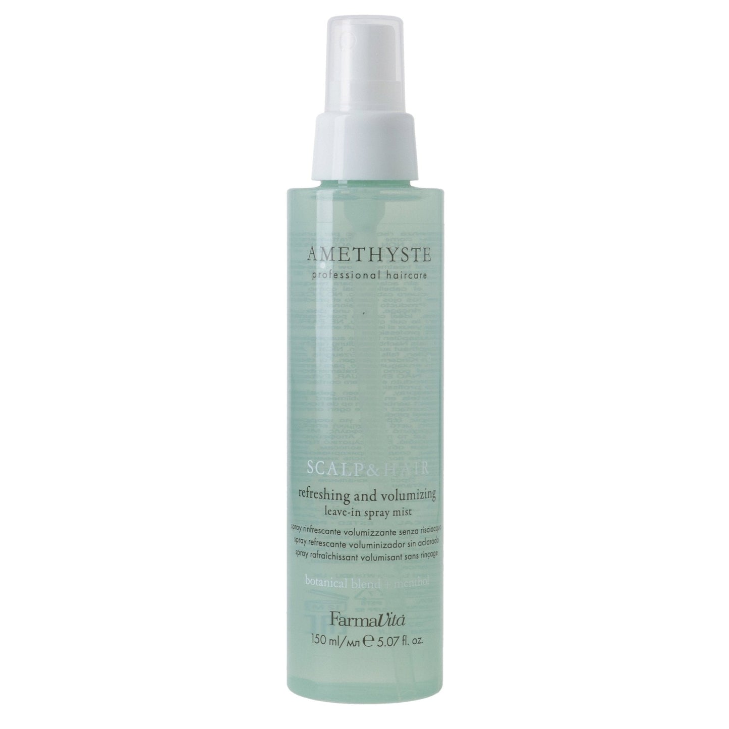 FarmaVita Amethyste Scalp & Hair Refreshing and Volumisizing Leave-In Spray Mist 150ml