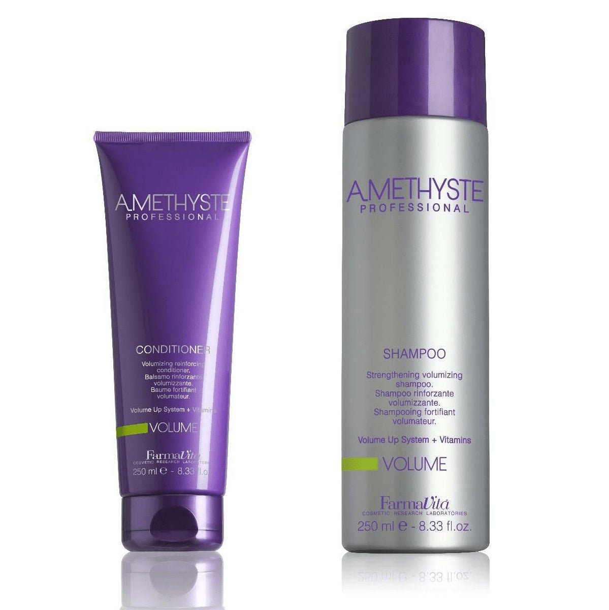 FarmaVita Amethyste Volume Shampoo + Conditioner 250ml