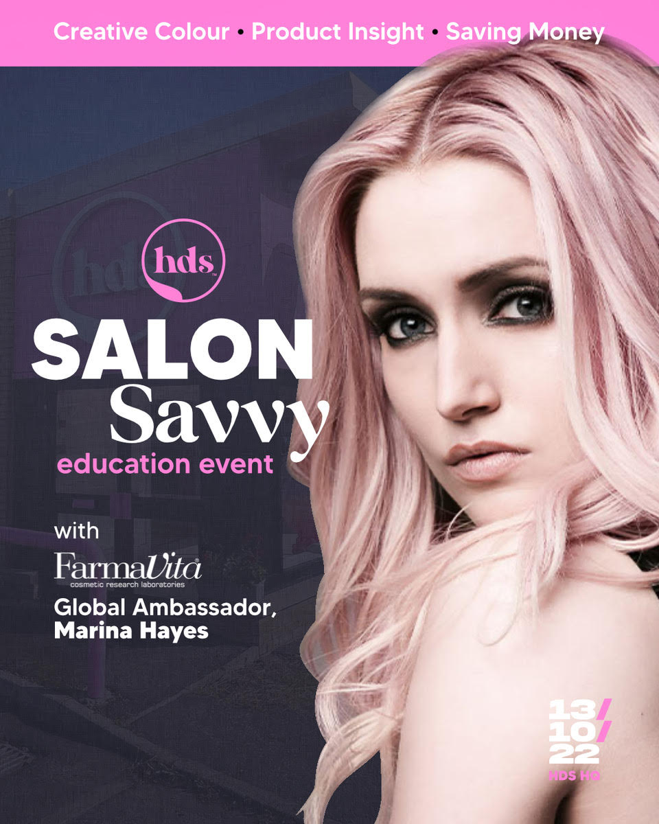 Salon Savvy with FarmaVita Global Ambassador Marina Hayes