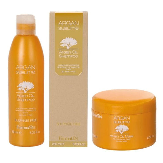 FarmaVita Argan Sublime Shampoo + Mask 250ml