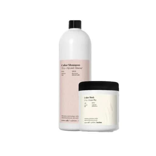FarmaVita BackBar Color Shampoo No.1-Fig+Almond+Color Mask No.5 1000ml
