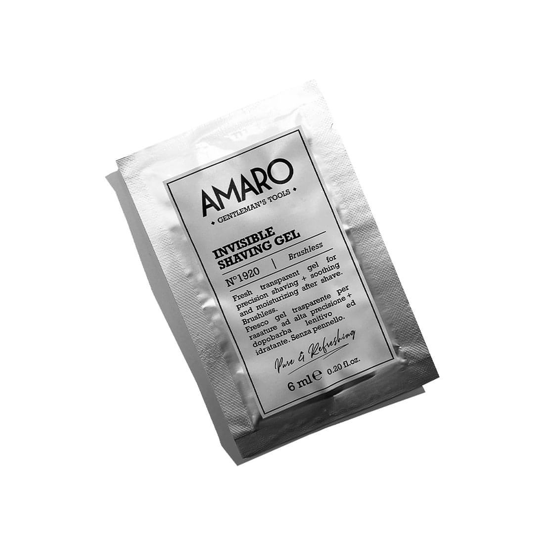 Amaro Invisible Shaving Gel 6ml